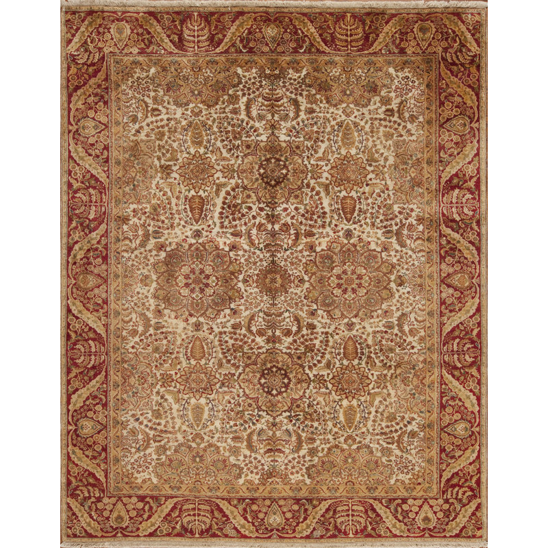 Pacific Heights Hand Knotted Area Rug, Rectangle 8'2" x 10'4"