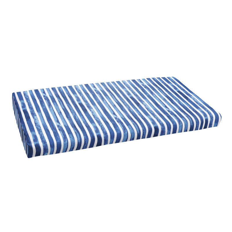 Coussin de siège d'intérieur / d'extérieur, L 55 po x P 18 po, 2"