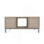 Élégante table basse à tissage Veener