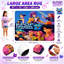  Tapis mauve Kpop Demon Hunters pour filles, 47 po x 71 po Kpop