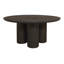 Inessa 63" Dining Table With 3 Sets Of Ash Side Chairs In Silver Boucle Linen