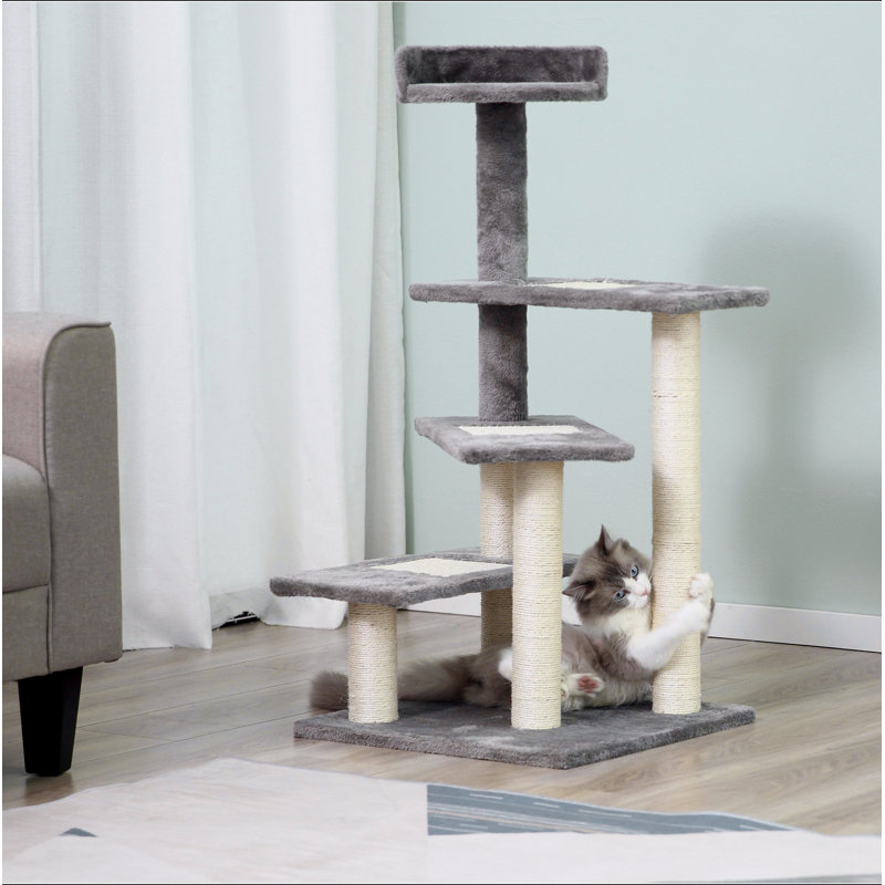 Arbre à chat à griffes PawHut