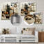 - Impression d'art mural abstrait en métal-99556827