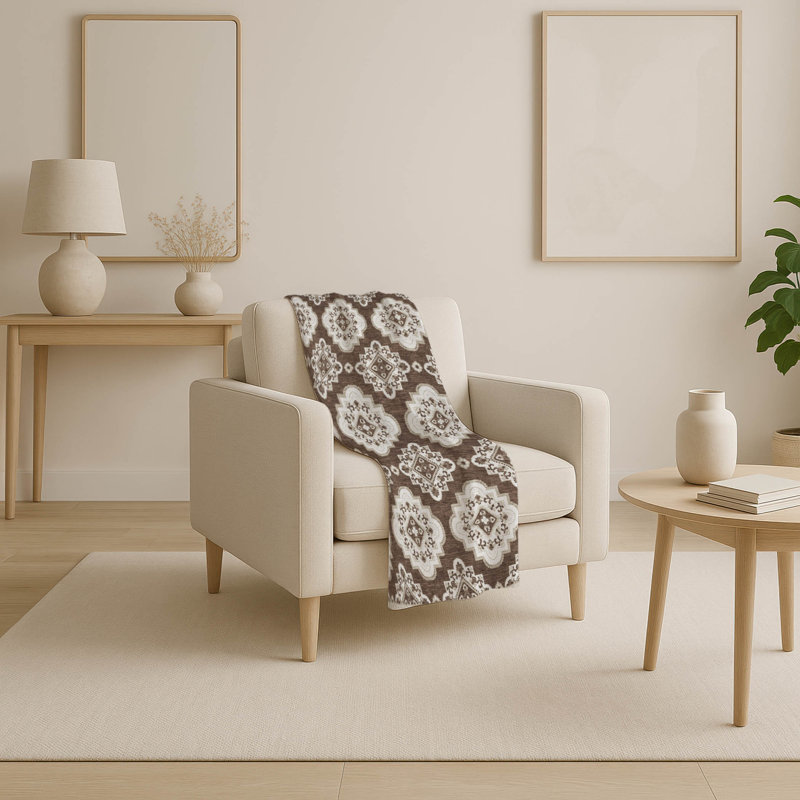 Jeté Sherpa ASB878 Addison, Brun