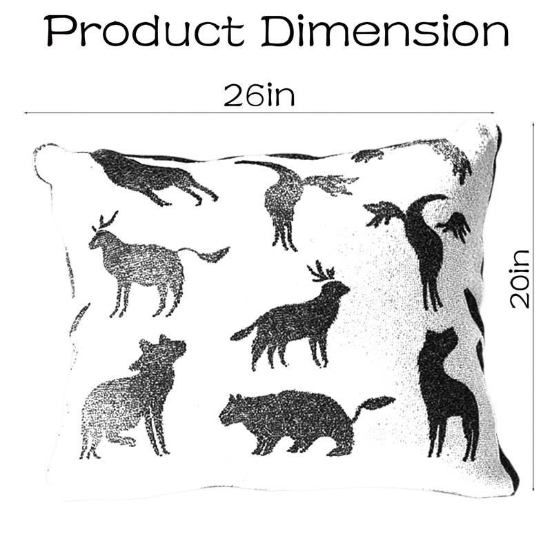 North American Wildlife Pillow