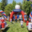 Tunnel de sport gonflable Wellcomer - Baseball