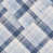 À carreaux, bleu