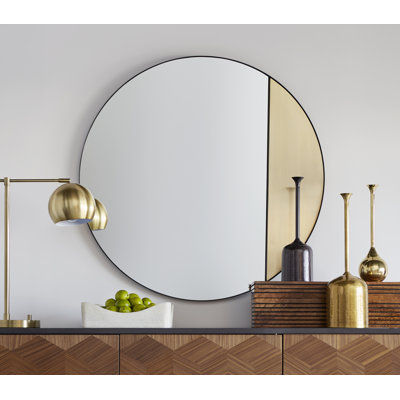 Jonsi Metal Flat Wall Mirror