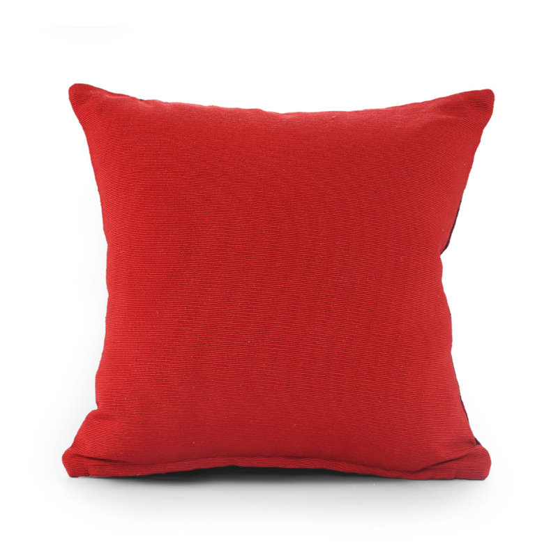 Alieya Cotton Patchwork Square Euro Cushion, Green