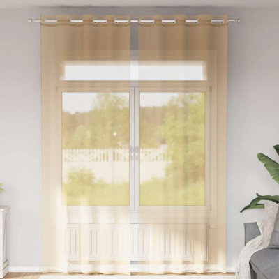 Fabric Room Darkening No Curtain Header Type Sliding Panel Pair