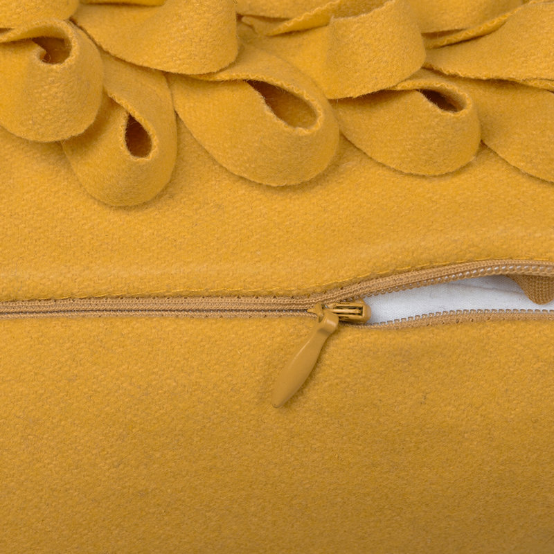  Housse de coussin rectangulaire, Jaune clair