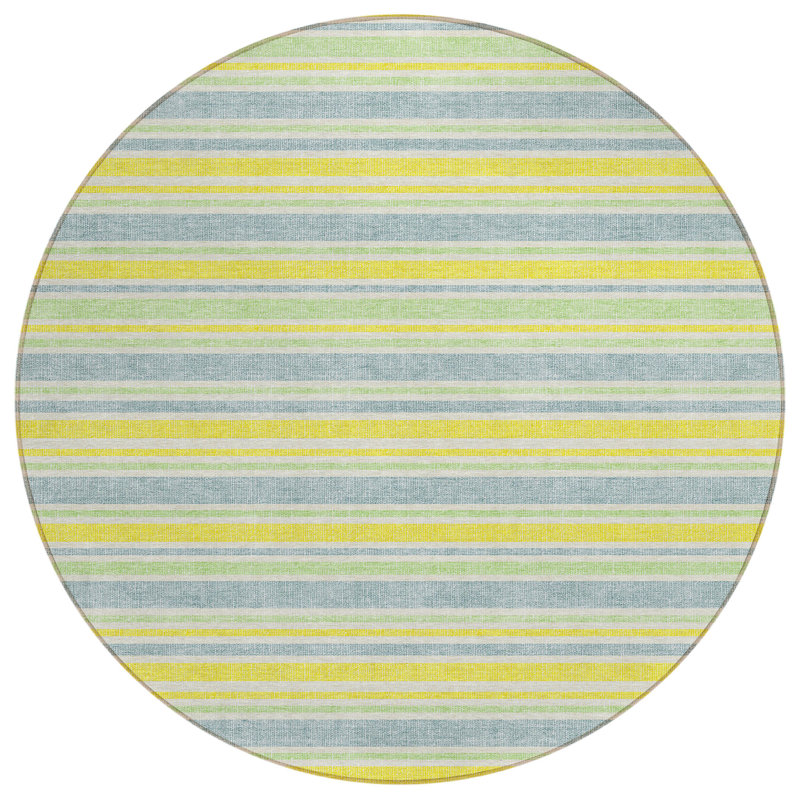 Tapis d'intérieur rond 8 po