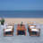 Upper Vobster 4 - Person Patio Conversation Set with Cushions