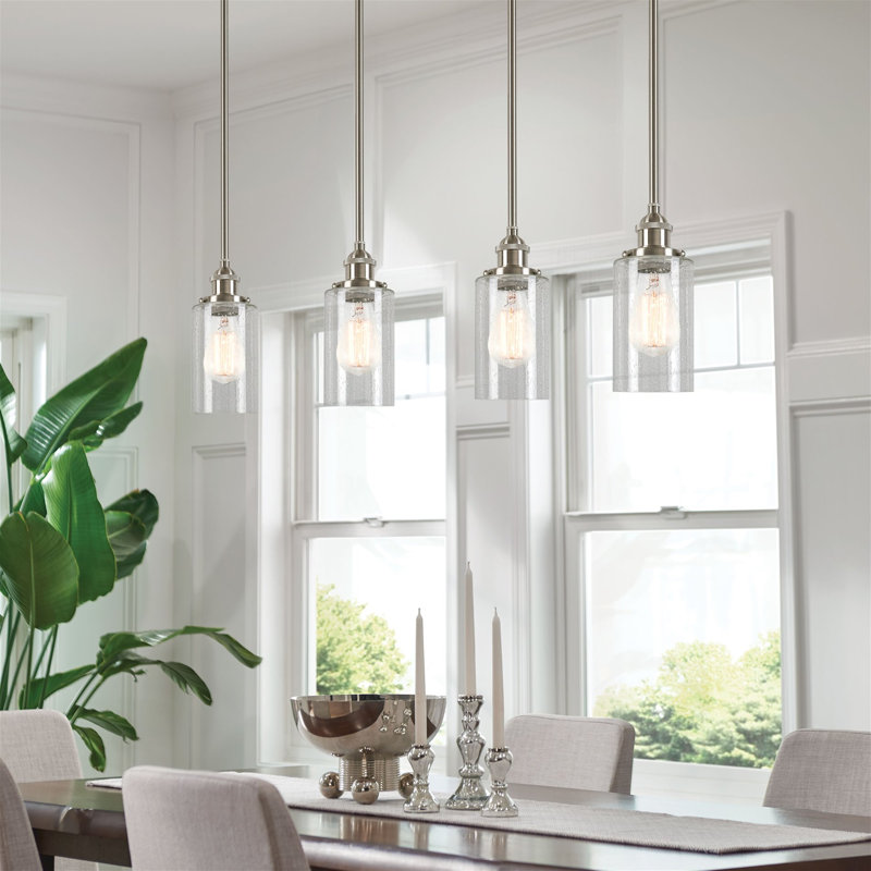 6.25 in. H Glass Drum Lamp Shade