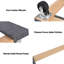 14cm H x 46cm W x 76cm D 454kg Solid Wood Furniture Dolly