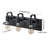 3-light Industiral Vanity Light
