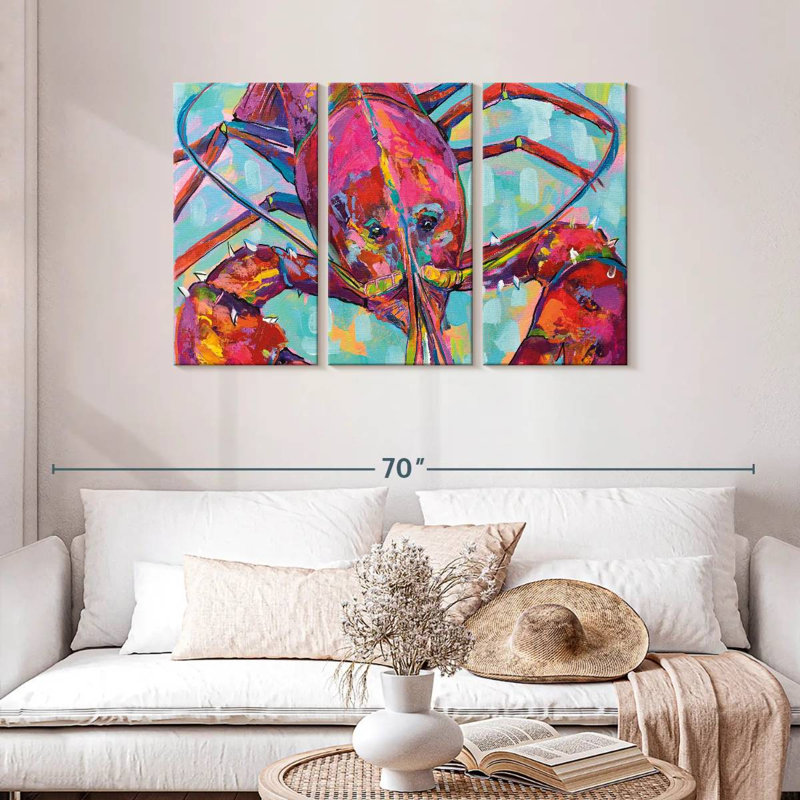 Brampt Lilly Lobster III, H 28 po x l 45 po