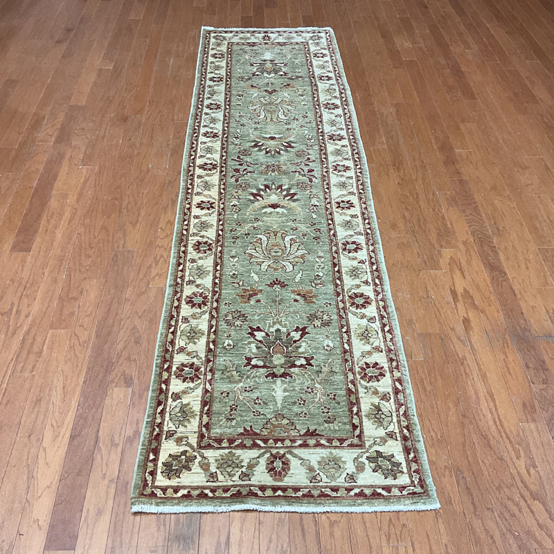  Handmade Oushak Wool Runner