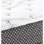 Matelas double 10 po à fermeté moyenne ferme pour favoriser le sommeil, mousse viscoélastique imprégnée de gel pour le soutien du dos, ressorts enveloppés pour une nuit de sommeil tranquille, mousse ajustable, noir et blanc, 75 po x 54 po