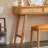Ash Wood Rattan Writing Desk And Dressing Table