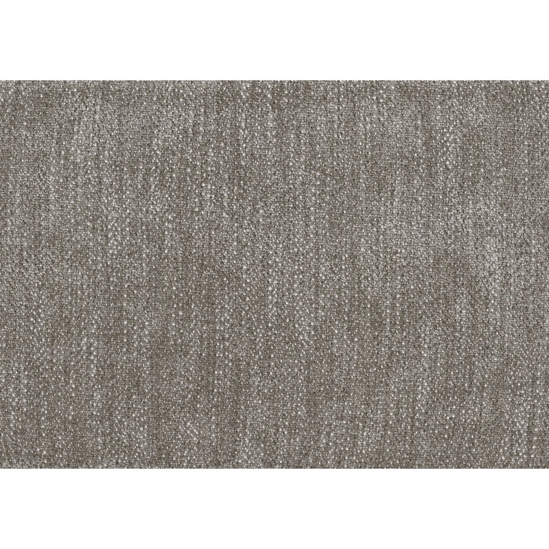 Ensemble de 2 tabourets de bar à finition comptoir en tissu texturé brun, Siège gris clair / structure grise