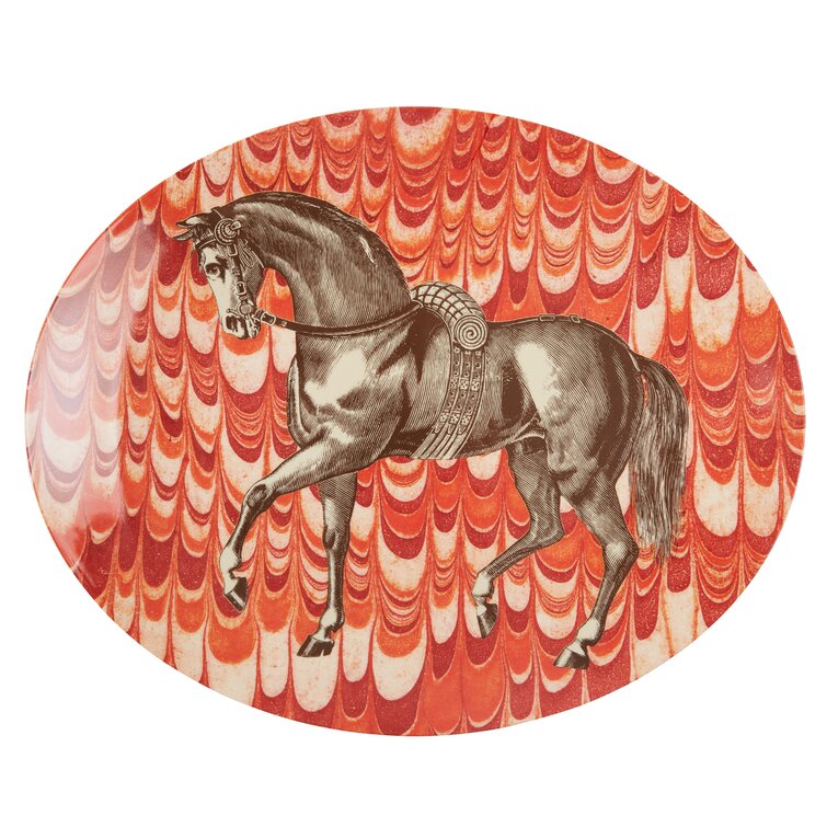 Thomas Paul Equus Melamine Platter