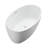 Jolie 55.1'' x 31.9'' Soaking Acrylic Bathtub