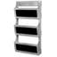 Lillieanna Wall Mail Organiser with Mail Storage-2137873198
