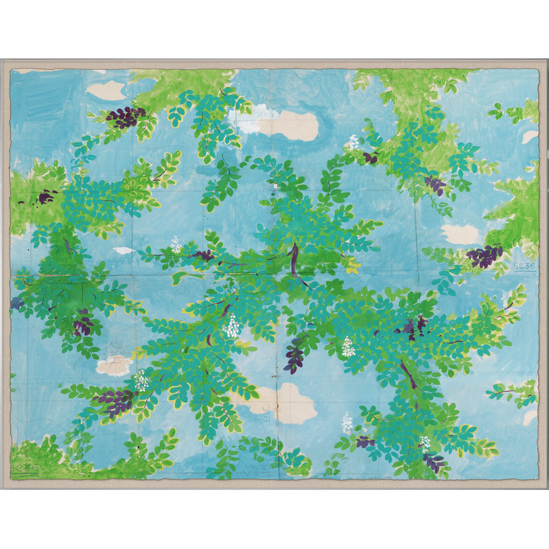 Skylight Print by Paule Marrot, Acrylic Box, 44" H x 56" W x 1.25" D
