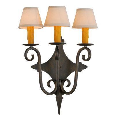 Angelique 3 - Light Armed Sconce