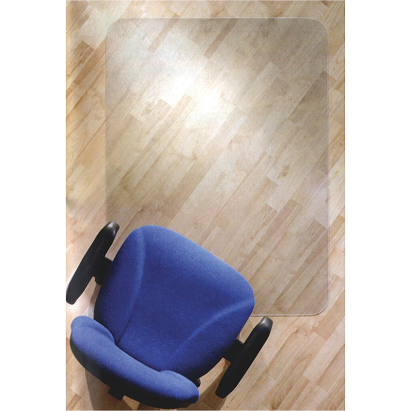 Tapis de chaise rectangulaire Floortex ClearTex, 35 po x 47 po