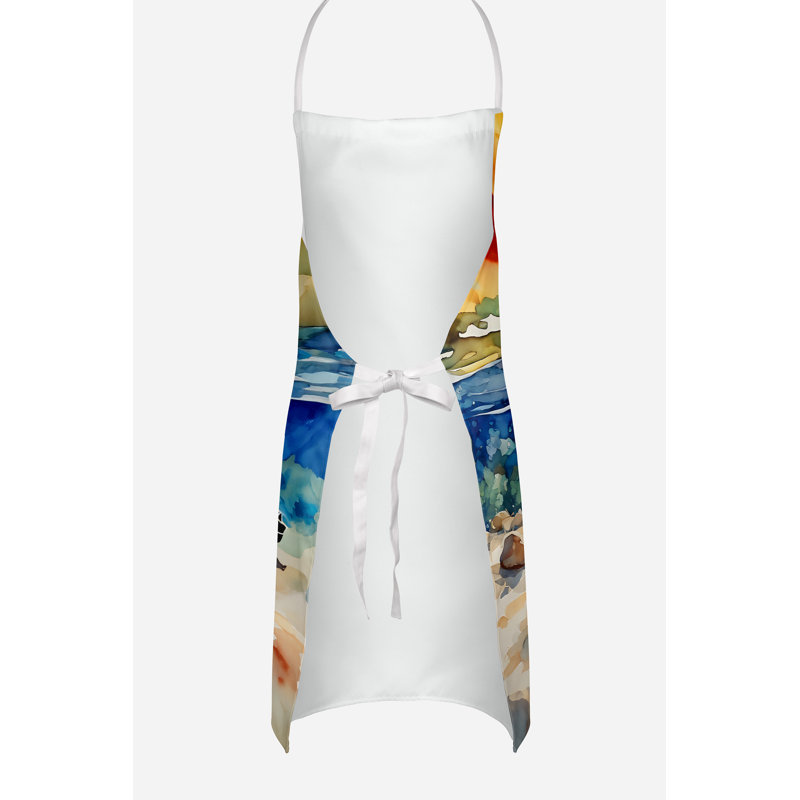 No Pattern Bib Apron