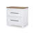 Franklin 30" Wide Two Tone Farmhouse Night Stand with 2 Drawers and USB Outlets