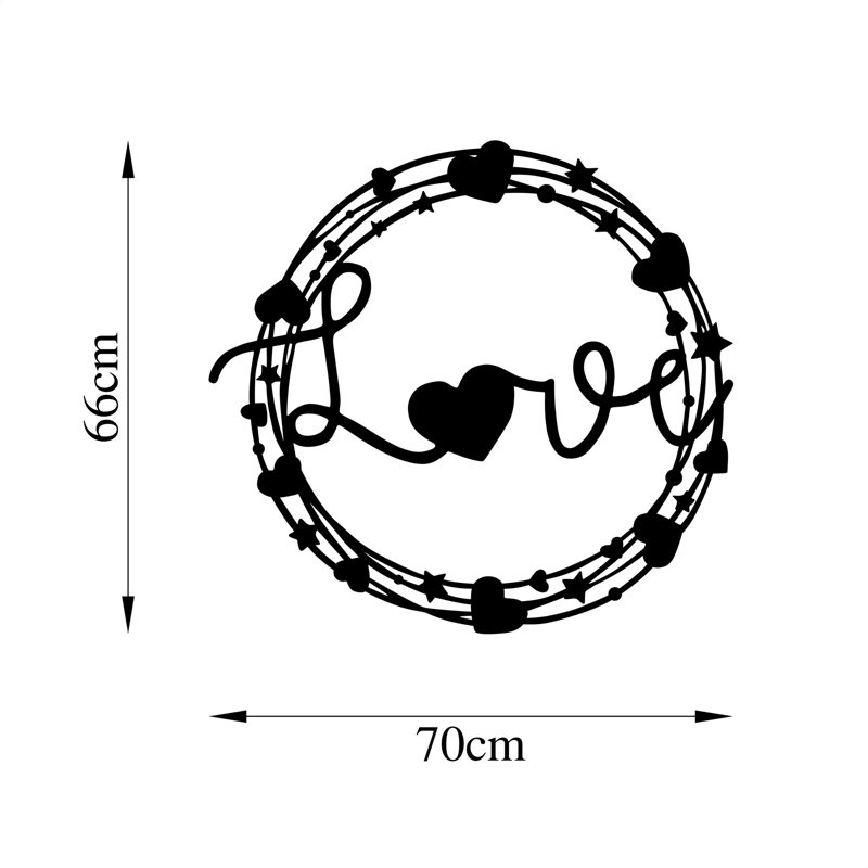 Decorative Metal Wall Accessory