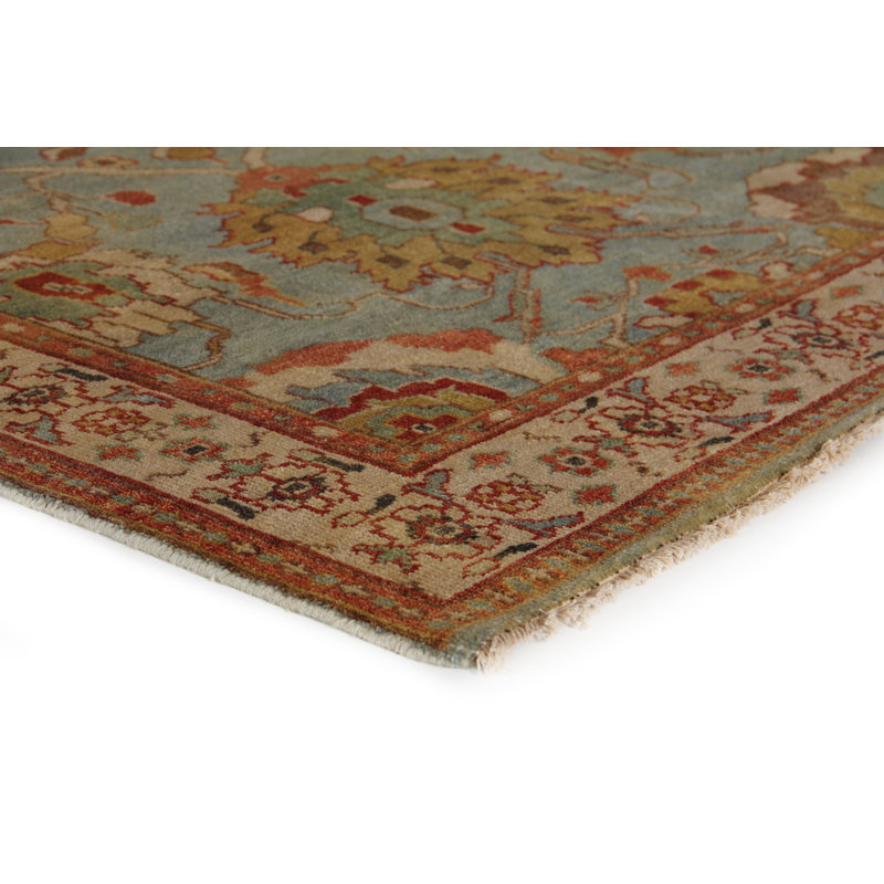 Antique Weave Serapi Wool Oriental Area Rug, Rectangle 9' x 12'