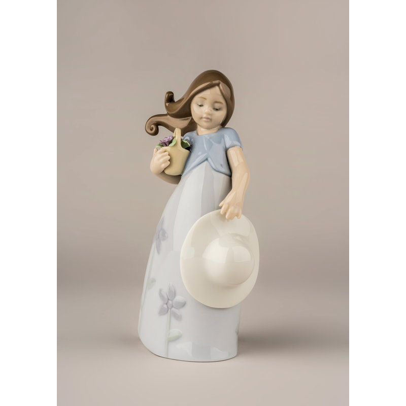 Little Violet Girl Figurine
