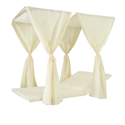 Kenzie Daybed Cushion & Curtains by Ebern Designs