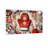 Christmas Red Mitten Snowflake Winter Scarf Hat Pattern-1968438124