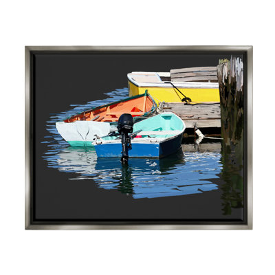 Art mural sur toile flottant Breakwater Bay