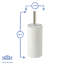 Harbour Housewares - Ceramic Toilet Brush-694249379