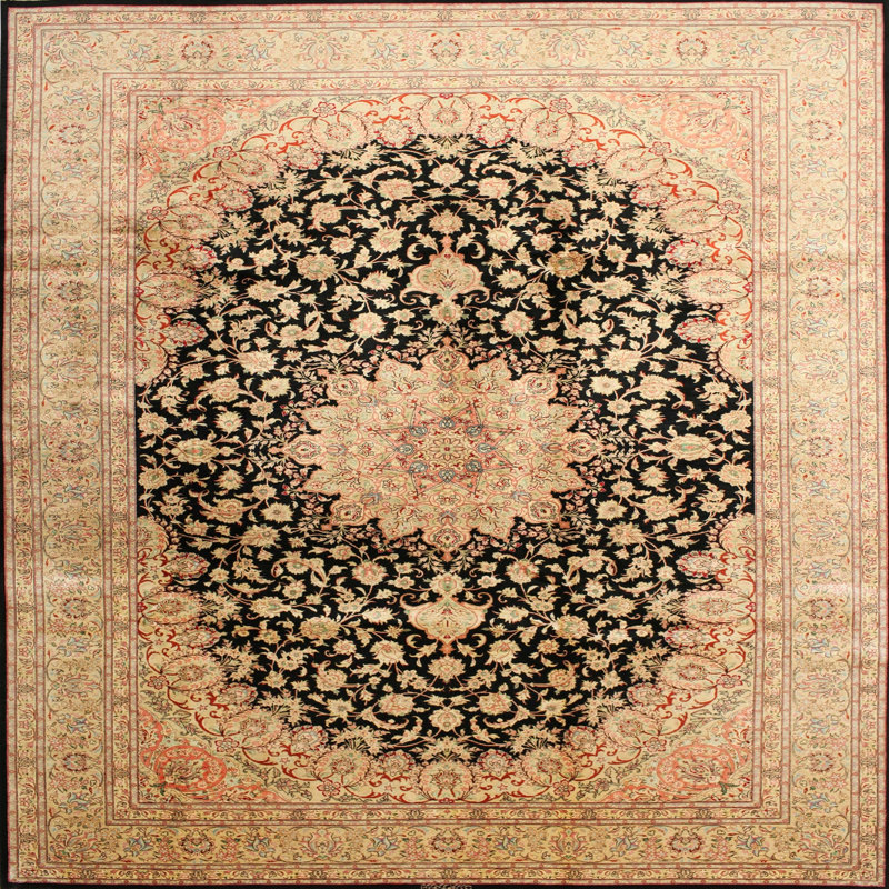 Oriental Indoor Rug, Square 4'