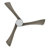 54'' 3 - Blade Modern LED Ceiling Fan with Remote Control and Light Kit-1867496140
