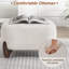 Repose-pieds 28,7 po de large avec pieds en bois massif-786323744