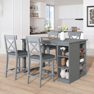 5 - Piece Counter Height Dining Set