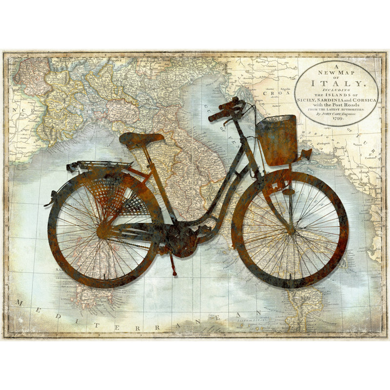 Alexandrina Bike Italy par Amanda Wade, H 24 po x l 32 po