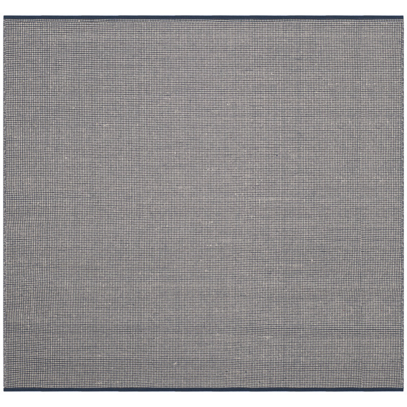 Tapis en coton tissé à la main Cayman, Carré 4 pi
