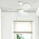 Ocean Breeze 30" 3 Blades LED Ceiling Fan with Light Kit Included