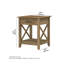 Table de bout avec rangement Huckins-72103544