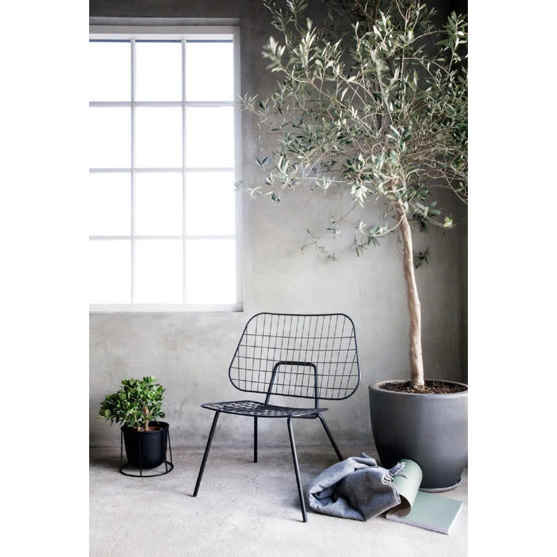 Audo Menu Wire Base (comp) 60cm X 23cm - Large, Black