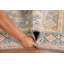 Tapis oriental gris à motif géométrique Kazak 4